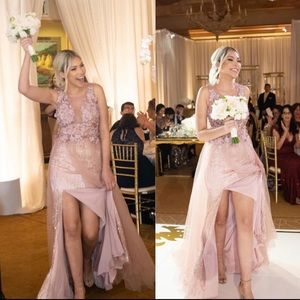 Gorgeous dusty pink gown